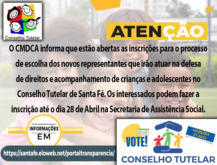 Escolha dos Membros do Conselho Tutelar - Gestão 2024/2028 do Município de Santa Fé